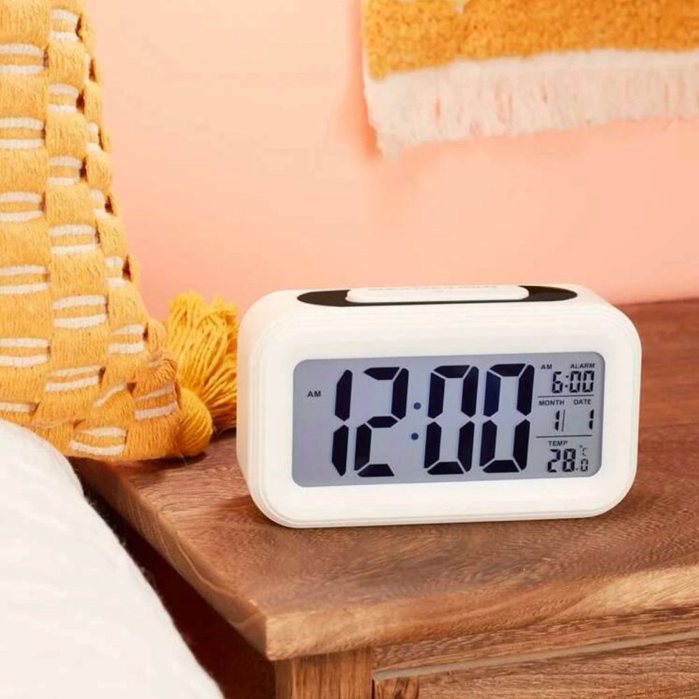 LED Battery Powered Alarm Clock